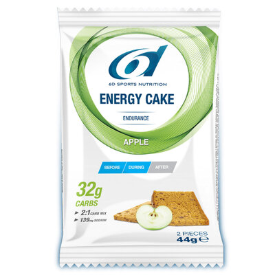 6D ENERGY CAKE APPEL 6X44G