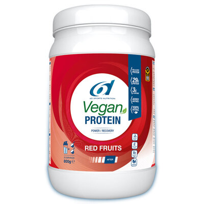 6D VEGAN PROTEIN RED FRUITS 800G