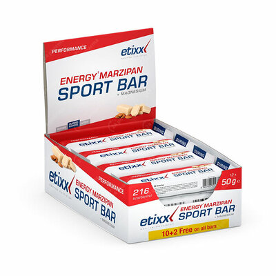 ETIXX ENERGY MARZIPAN SPORT BAR 12X50G