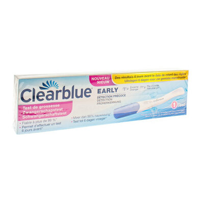 CLEARBLUE EARLY VISION STICK ZWANGERSCHAPSTEST 1