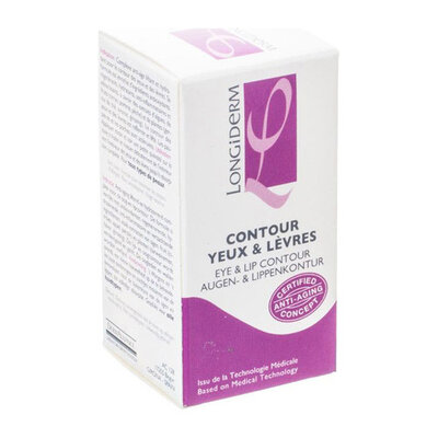 LONGIDERM OOG EN LIPCONTOUR CREME 15ML