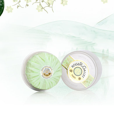 ROGER&GALLET THE VERT SOAP TRAVEL BOX 100G