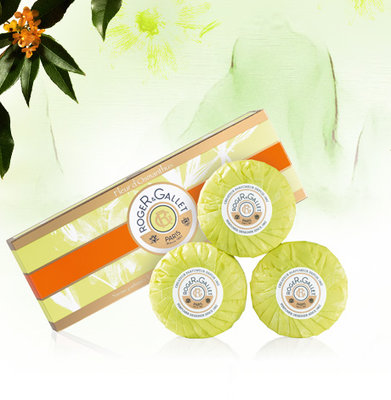 ROGER&GALLET KOFFER FLEUR OSM ZEEP 3X100G