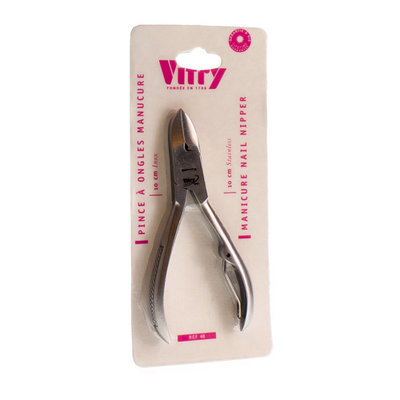 VITRY CLASSIC PINCET NAGELS 10CM INOX 1048