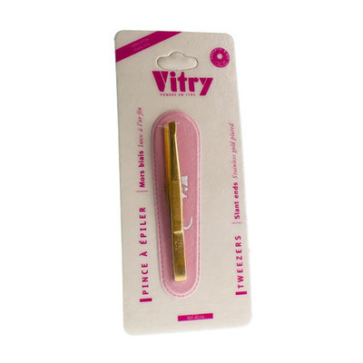 VITRY PRESTIGE EPILEERPINCET SCHUIN INOX 4016