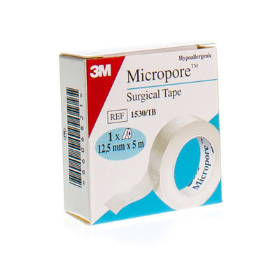 MICROPORE 3M ROL 12,5MMX5M 1530/1B