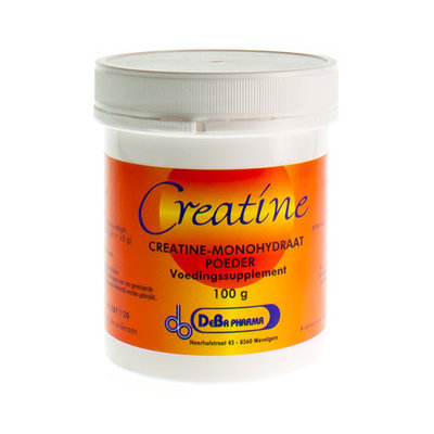 CREATINE MONOHYDRAAT PDR OPLOSBAAR 100G DEBA