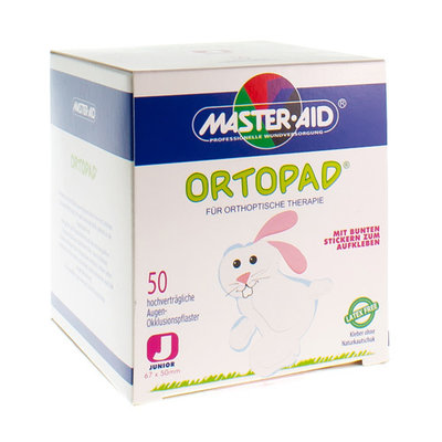 ORTOPAD WIT JUNIOR OOGPLEISTER 50