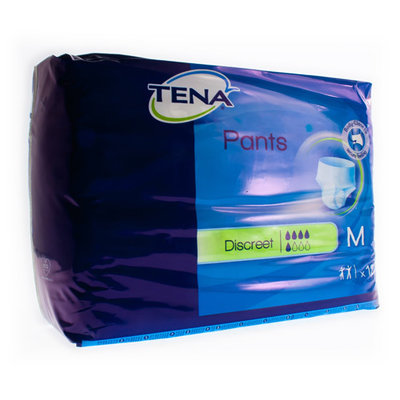 TENA PANTS DISCREET MEDIUM 75-100CM 12