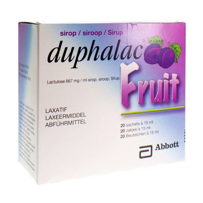 DUPHALAC FRUIT SIR SACH 20 X 15 ML