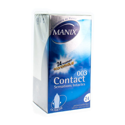 MANIX CONTACT CONDOOMS 24