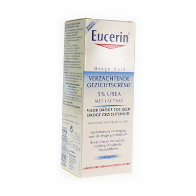 EUCERIN DROGE HUID GEZICHTSCREME 5% UREA TBE 50ML