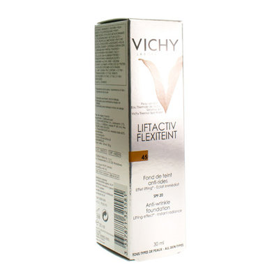 VICHY FDT FLEXILIFT TEINT A/RIMPEL 45 GOLD 30ML