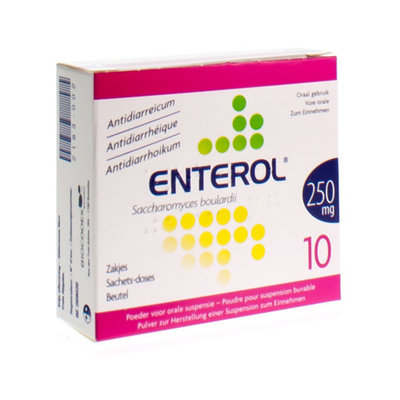 ENTEROL 250 MG PULV SACH 10