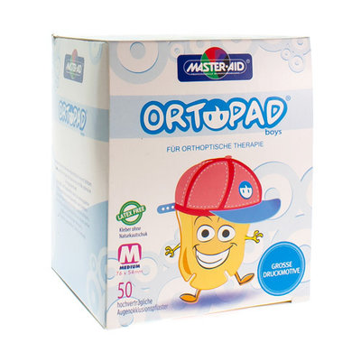 ORTOPAD FOR BOYS MEDIUM OOGKOMPRES 50 73322