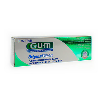 GUM TANDPASTA ORIGINAL WHITE 75ML 1745