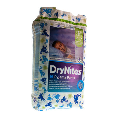 DRYNITES BOY LARGE 4-7JAAR 16