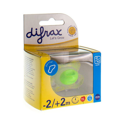 DIFRAX FOPSPEEN NEWBORN DENTAL SIL -2/2M 1 796