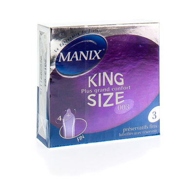 MANIX KING SIZE CONDOOMS 3