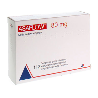 ASAFLOW 80MG MAAGSAPRES COMP BLI 112X 80MG