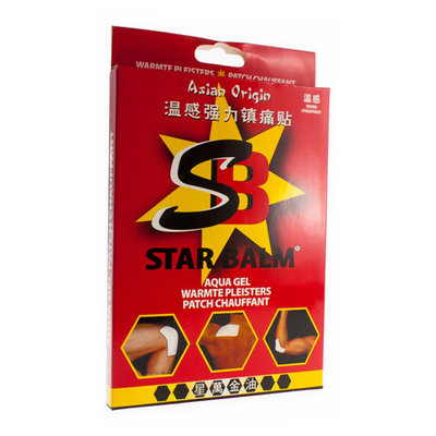 STAR BALM PATCH MEDICAL 10X14CM 4