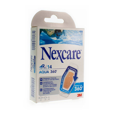 NEXCARE 3M AQUA 360 ASSORTED 14