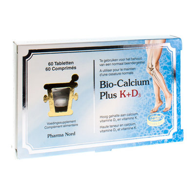 PHARMA NORD BIO-CALCIUM PLUS K+D3 COMP 60