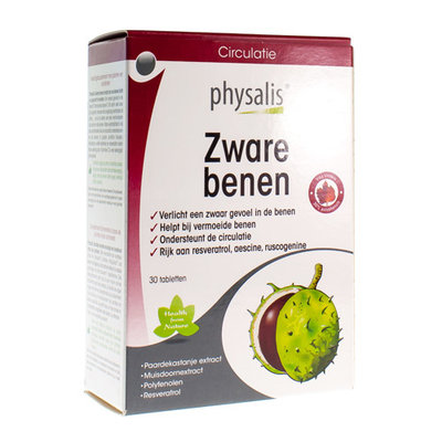 PHYSALIS ZWARE BENEN TABL 30