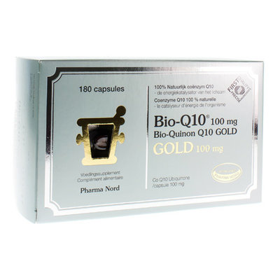 PHARMA NORD BIO-Q10 100MG GOLD CAPS 180