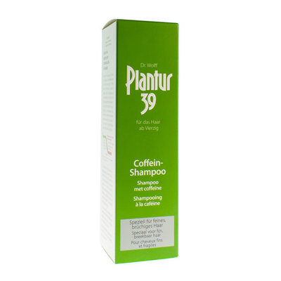 PLANTUR 39 SH COFFEINE FIJN HAAR 250ML