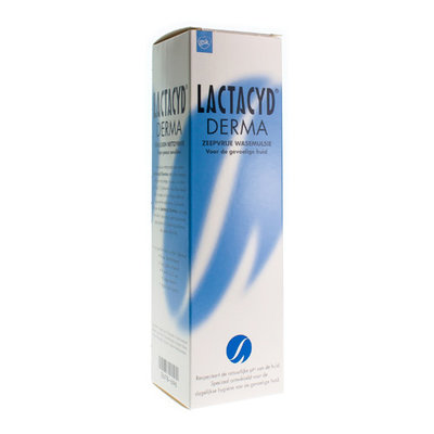 LACTACYD DERMA WASEMULS Z/ZEEP 250ML