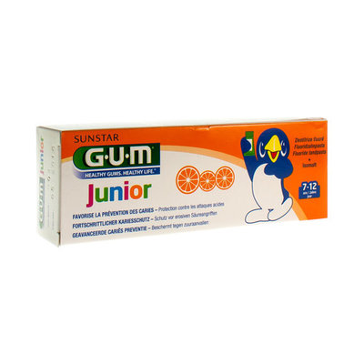 GUM JUNIOR TANDPASTA 50ML 3004