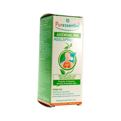 PURESSENTIEL ADEMHALING KEELSPRAY 15ML