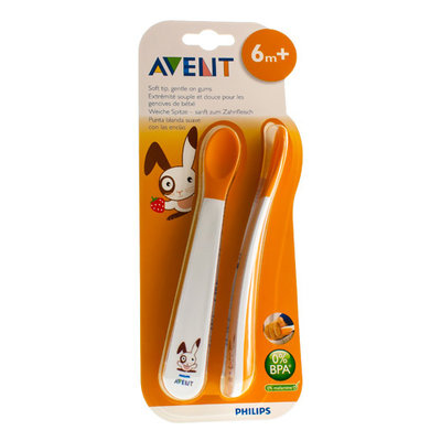 AVENT ZACHTE VOEDINGSLEPEL +6M 2