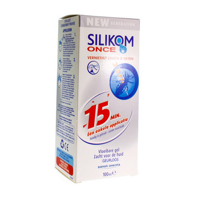 SILIKOM ONCE SPRAY GEL ANTI LUIZEN 100ML