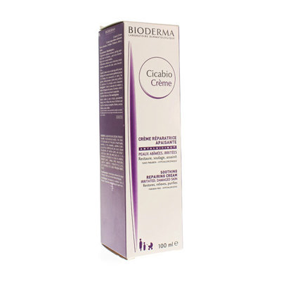 BIODERMA CICABIO CREME BESCHADIGDE HUID 100ML