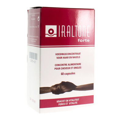 IRALTONE FORTE HAARUITVAL & BROZE NAGELS CAPS 60