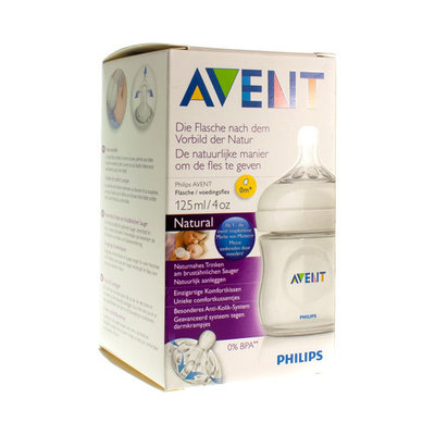 AVENT ZUIGFLES NATURAL 125ML