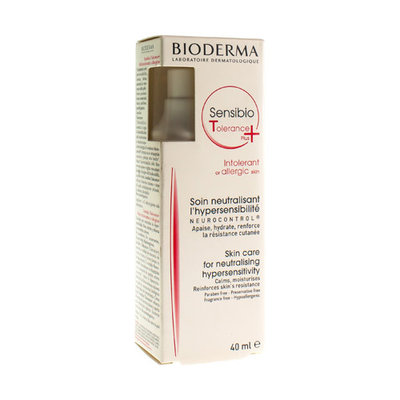 BIODERMA SENSIBIO TOLERANCE+ CREME 40ML