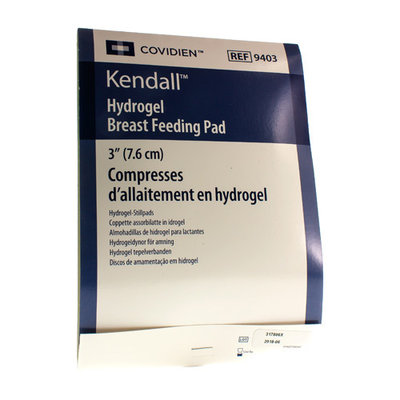 KENDALL TEPELVERBAND HYDROGEL DIAM 7,6CM 1 PAAR