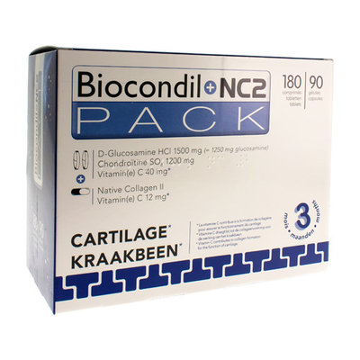 BIOCONDIL NC2 180 TABL + 90 GEL