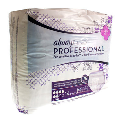 ALWAYS DISCREET PROFESSIONAL PANTS MAXI M 14 CT