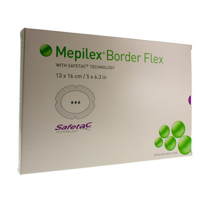 MEPILEX BORDER FLEX VERB 13X16CM 5 283300