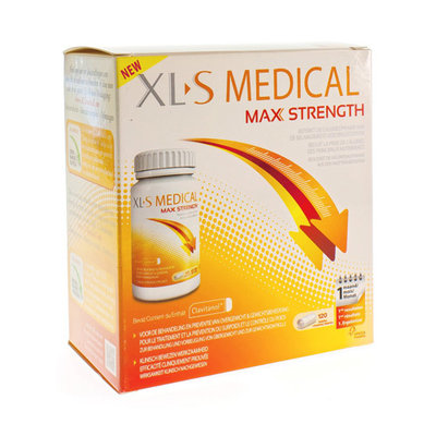 XLS MED. MAXIMUM STRENGTH COMP 120