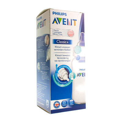 AVENT ZUIGFLES CLASSIC+ PP 330ML