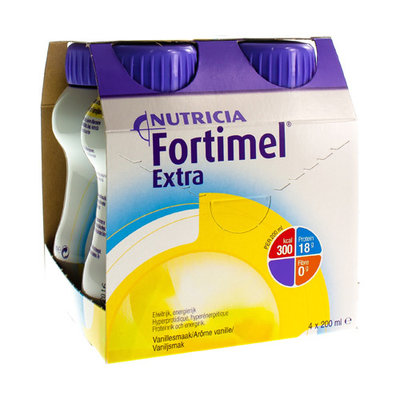 FORTIMEL EXTRA VANILLE NF 4X200ML