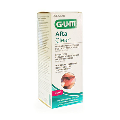 GUM AFTACLEAR MONDSPOELING 120ML