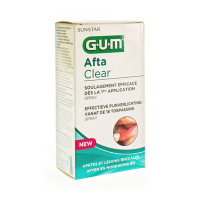 GUM AFTACLEAR MONDSPRAY 15ML