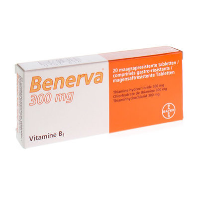 BENERVA TABL 20 X 300 MG