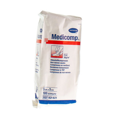 MEDICOMP KP N/ST 4PL 5X 5CM 100 4218217